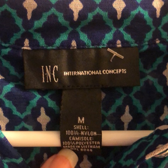 INC sheer top size medium 😍 - Picture 2 of 3